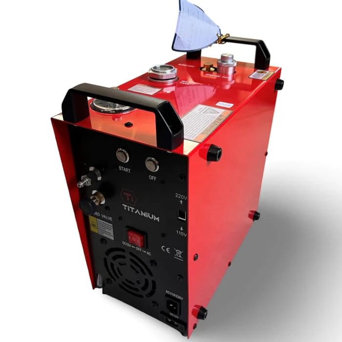 12V/220V Titanium Mini High-pressure Compressor, 13L/min, Auto Stop 300 Bar Fill Pressure