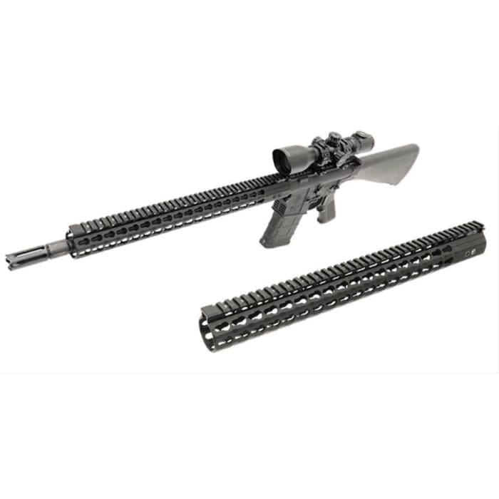 15" Slim Handguard, Burnt Bronze with Mount - Image 3
