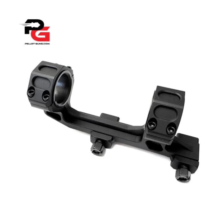 Single Piece 25/30mm Picatinny mount with overhang with 2 QD points (GEISSELE)
