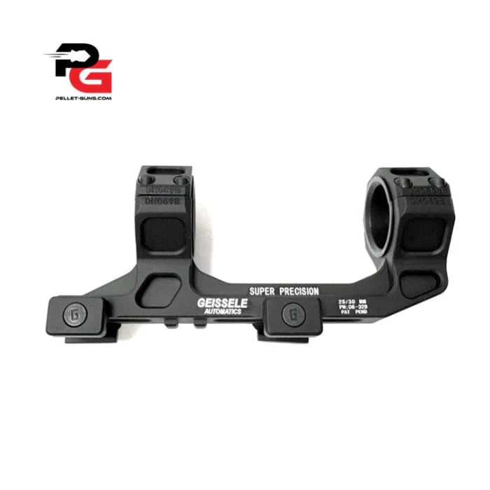 Single Piece 25/30mm Picatinny mount with overhang with 2 QD points (GEISSELE) - Image 5