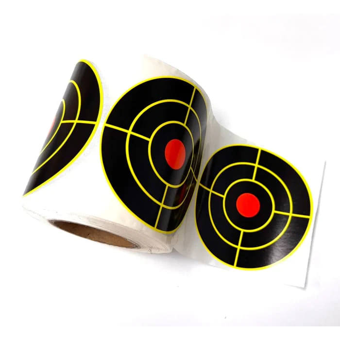 3" Adhesive Splatter Targets 250 per roll - Image 3