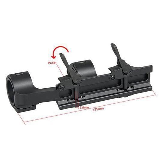 30/35mm Single Piece Canis Latras Scope Mount for Picatinny Rail - Image 3
