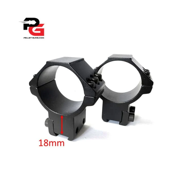 35mm 2-Piece High Dovetail Scope Mount Set - Image 2