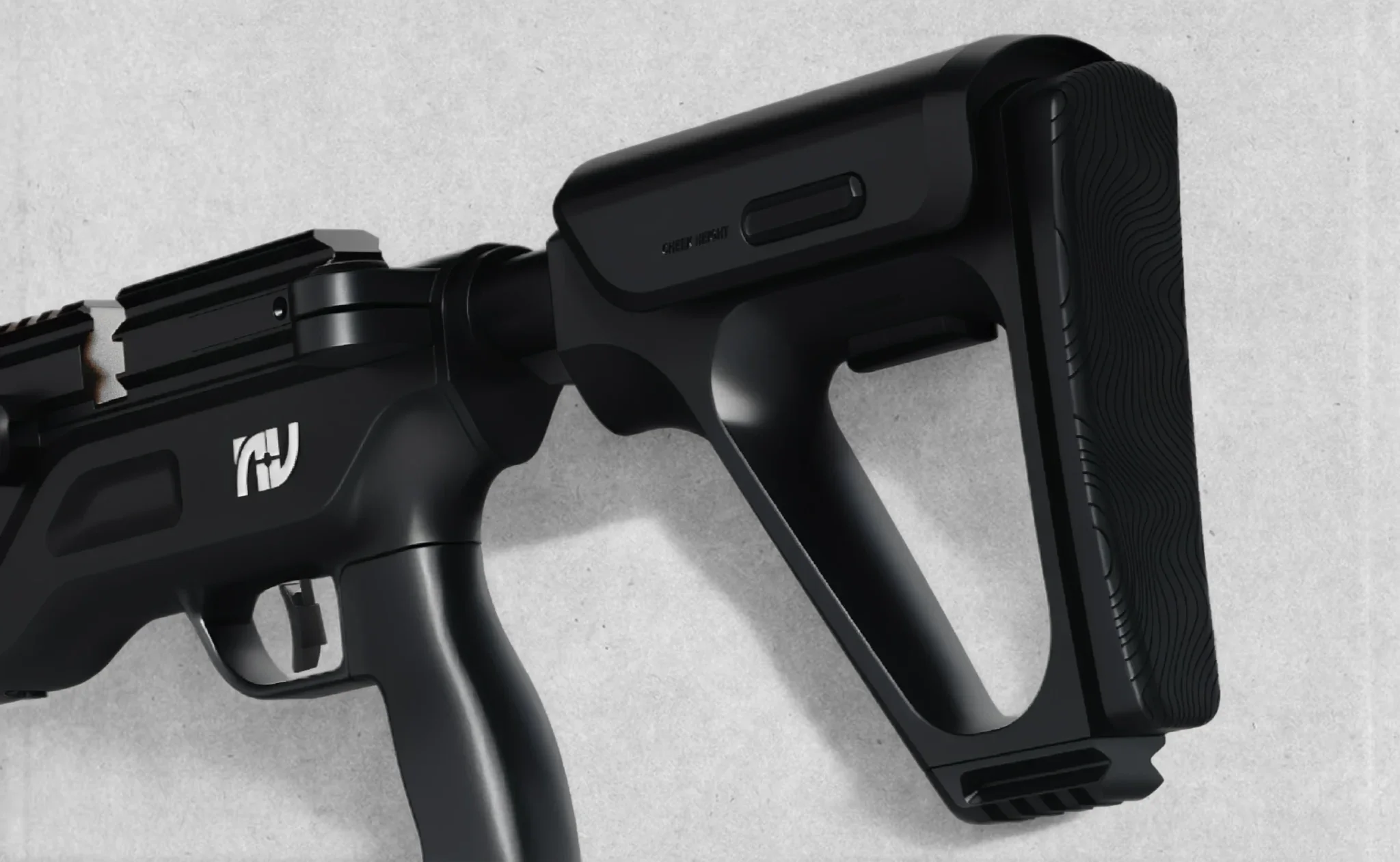 Acutac Tactical PCP air rifle with air bottle, 5.5mm (A1-B) - Image 4