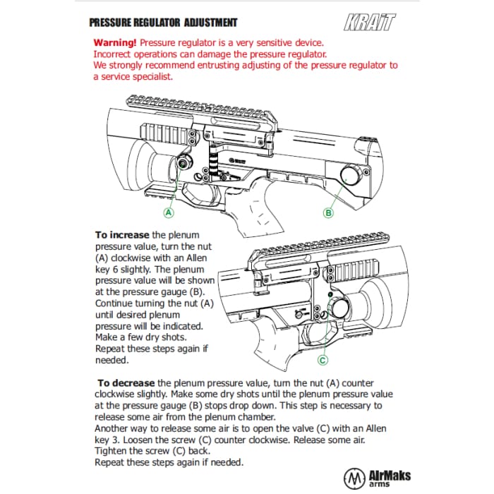 AirMaks KRAiT Compact 5.5mm PCP Air Rifle - Image 3