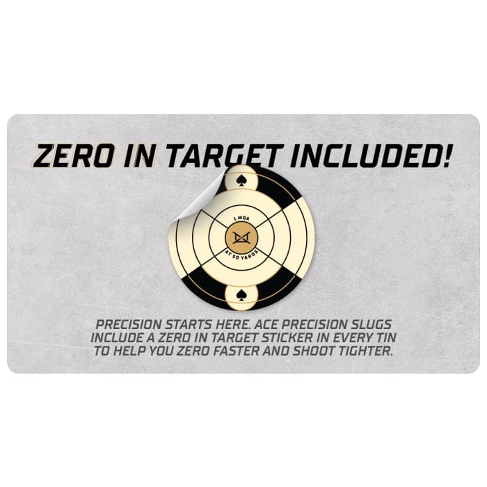 AirMarksman ACE target slugs, .22 cal 125/tin (0.2175) 40.1 grain - Image 4