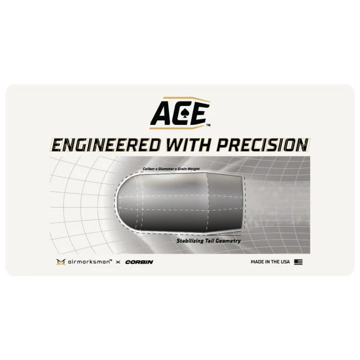 AirMarksman ACE target slugs, .22 cal 125/tin (0.2175) 40.1 grain - Image 6