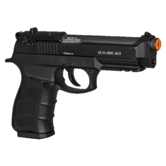 AKSA Arms Model AK-18 Blank Gun - Black - Image 2