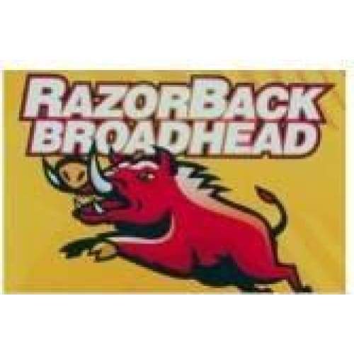 Arrow Broadheads - (TT032) Razor Back Australian Broadhead (6 pack)