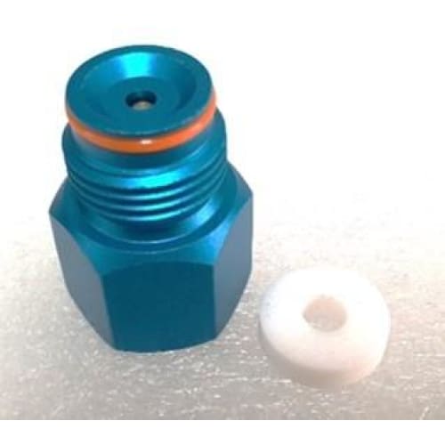 Blue Adapter - Converts Standard CGA-320 Male to CO2 Paintball Tank - Includes Seal. - Image 4