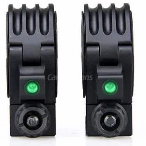 Canis Latrans 2-Piece 30/35mm Picatinny Mount Set, Medium High With Bubble Levels - Image 5
