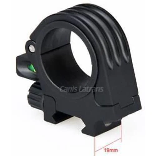 Canis Latrans 2-Piece 30/35mm Picatinny Mount Set, Medium High With Bubble Levels - Image 6