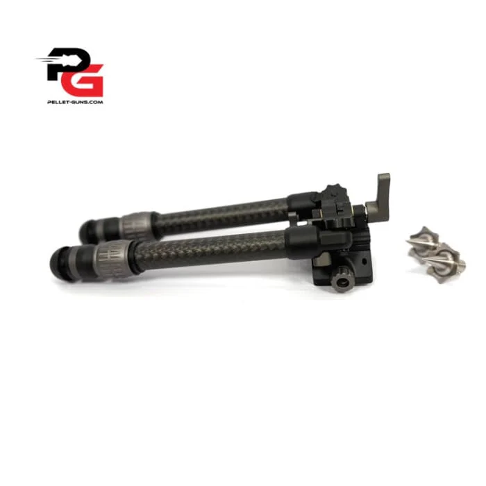 Carbon Fibre bipod with standard and spike feet - Image 3