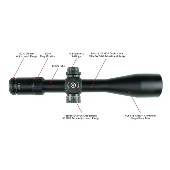 Crimson Trace 6-24x56 FFP Riflescope - Image 3