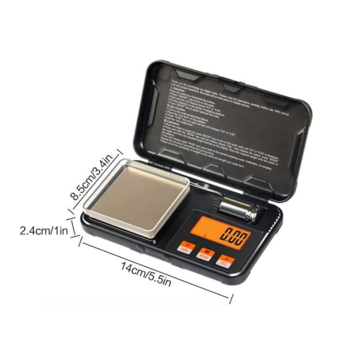 Digital Mini-Scale With Tweezer
