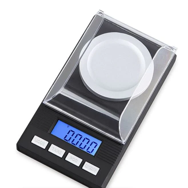 Digital Mini-Scale With Tweezer In Black Case - Image 2