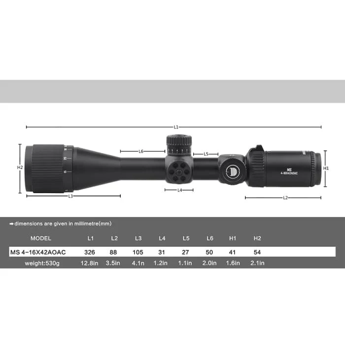 Discovery MS 4-16x42 AOAC scope - Image 4