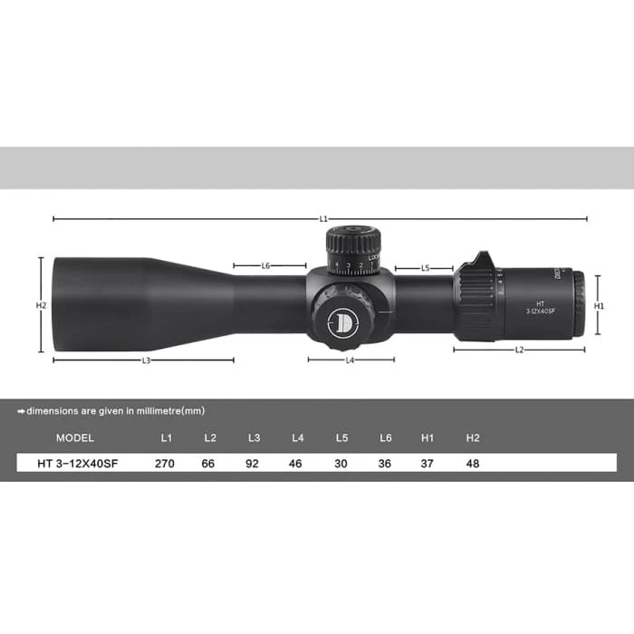 Discovery Scope HT 3-12x40 SF FFP - Image 2