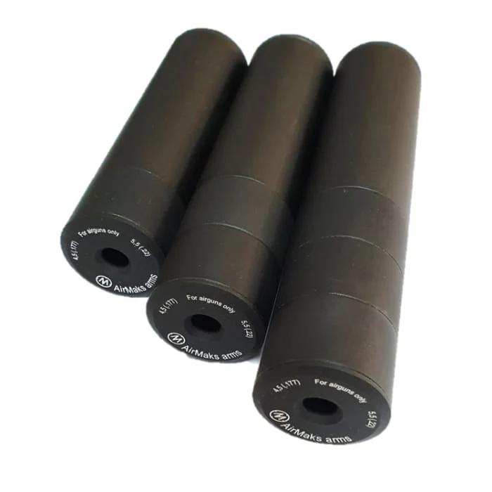 External Silencer For AirMaks Katran – Large 150mm - Image 2