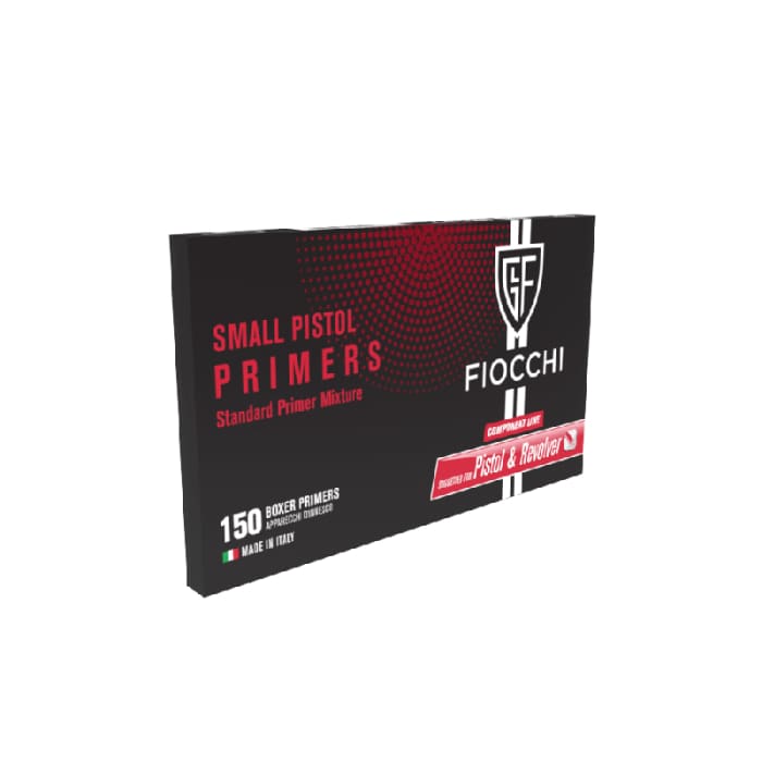 Fiocchi Small Pistol Primers / 150 Per Pack