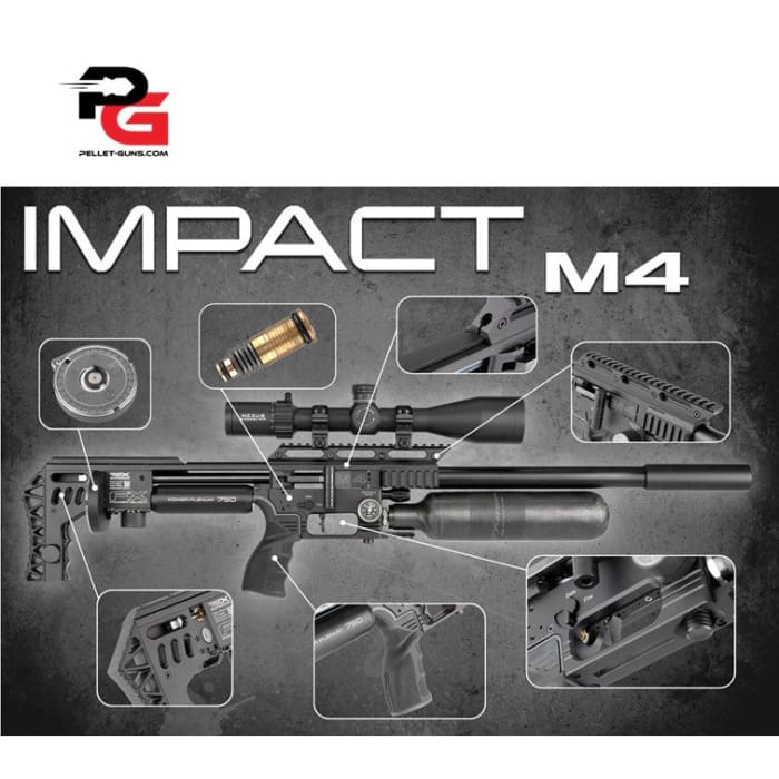FX Air Rifle Impact M4 .22 Exp Copper - Sniper 700MM - Image 7