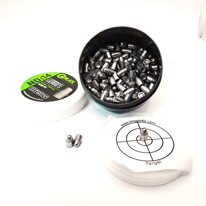 GMAX Slugs, .218 No.10 (Rapid Expansion Hollow Point Slug, 26 Grain) 150 Pcs - Image 4