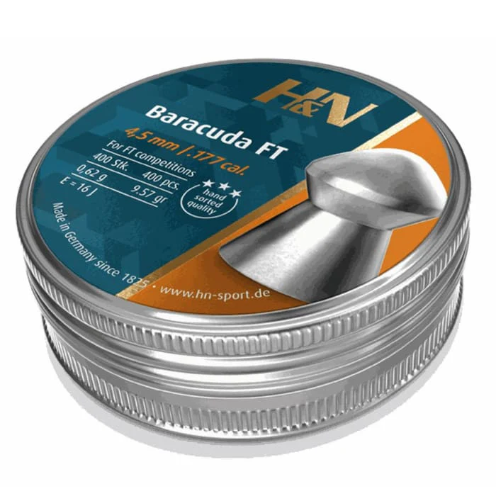 H&N Baracuda Field Target 4.50mm / 400S Airgun Pellets - Image 3