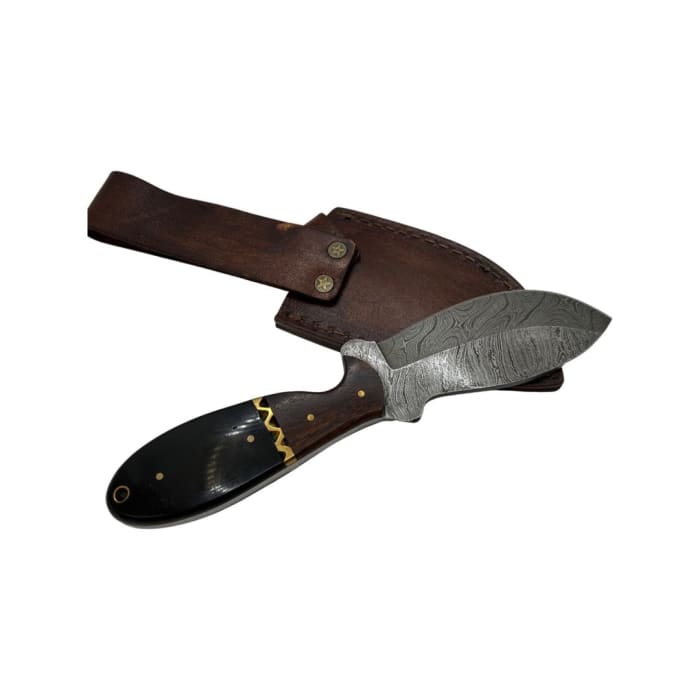 Handmade Damascus Steel Knife - 117mm Blade - Image 4