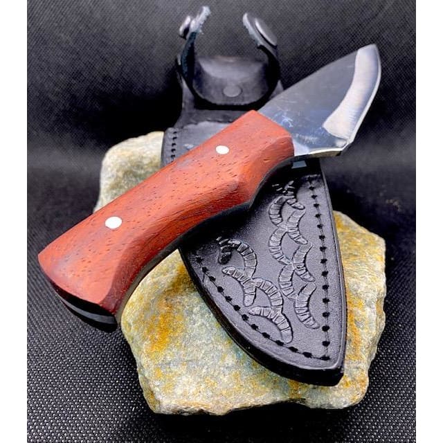 Handmade Turkish Knife, 18cm With Leather Sheath - Image 4