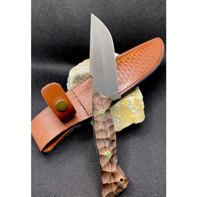 Handmade Turkish Knife, 25cm, With Leather Sheath - Image 2