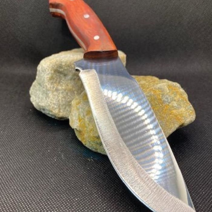 Handmade Turkish Knife, 28cm With Leather Sheath - Image 6