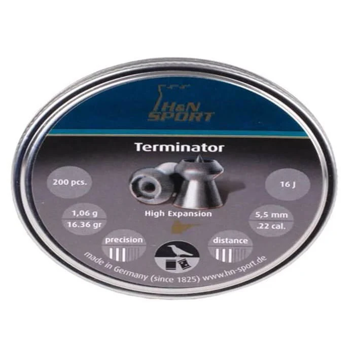 H&N Terminator 5.5mm 16.36 Grain/200S - Image 2