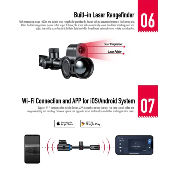 iAiming Thermal Imaging Scope IA612 LRF 640X512 Resolution - Image 10
