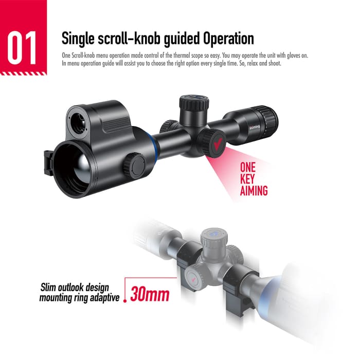 iAiming Thermal Imaging Scope IA612 LRF 640X512 Resolution - Image 6