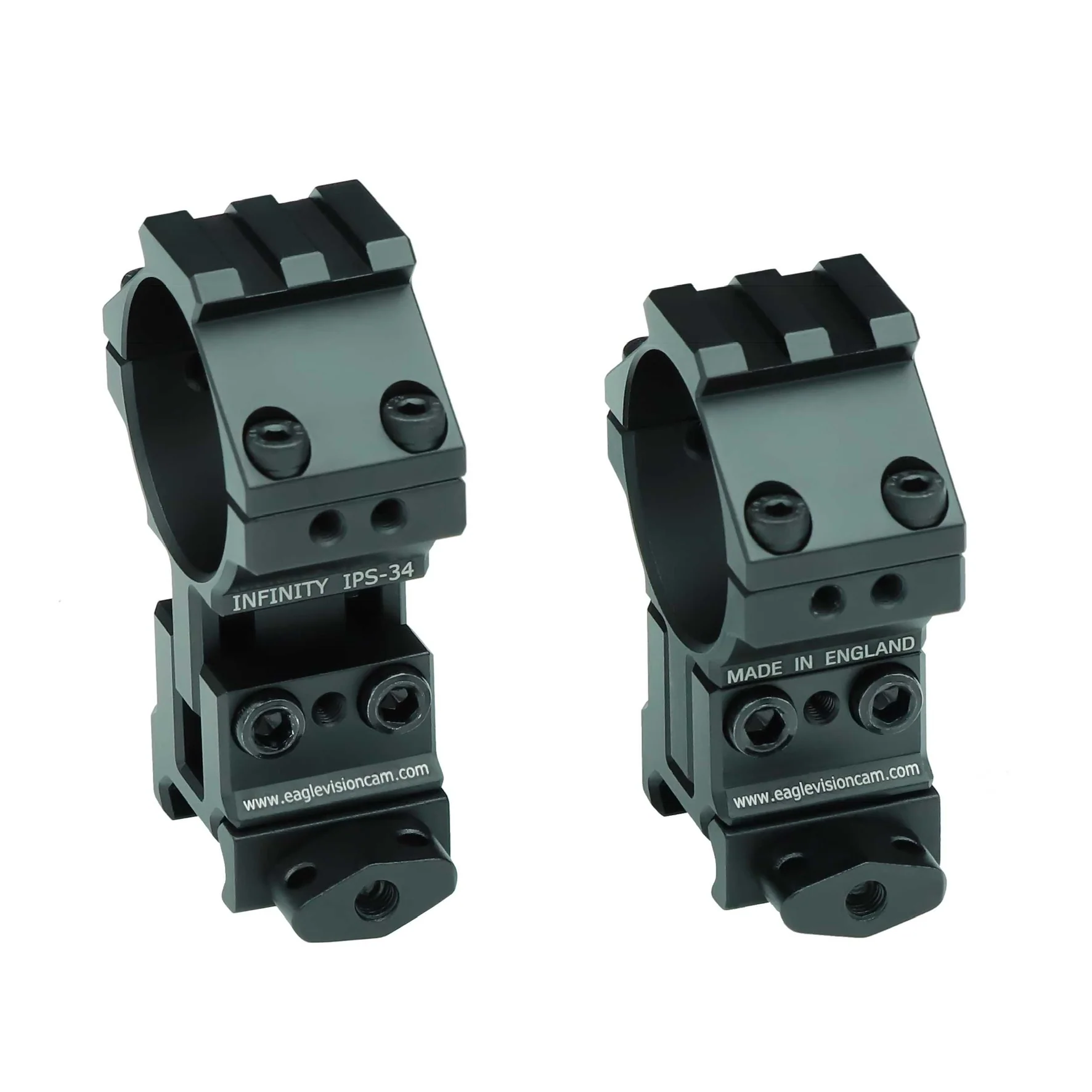 Infinity Elevation Ajustable Scope Mount 34mm Ring Picatinny IPS-34