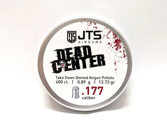 JAC133 JTS Dead Center Precision .177 CAL 13.73 Grain Domed Pellets 400/pk