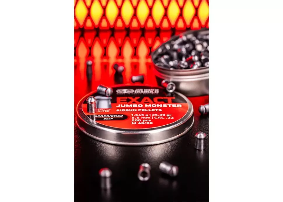 JSB Exact Jumbo Monster Deep 5.52, 200 per tin, 25.39 grain - Image 4