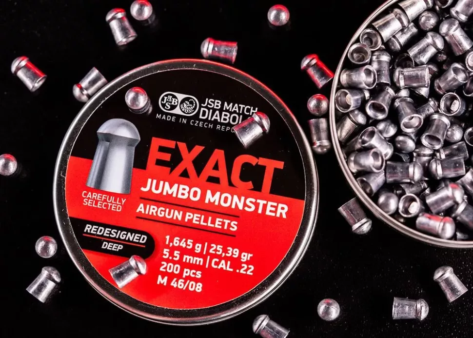 JSB Exact Jumbo Monster Deep 5.52, 200 per tin, 25.39 grain - Image 5