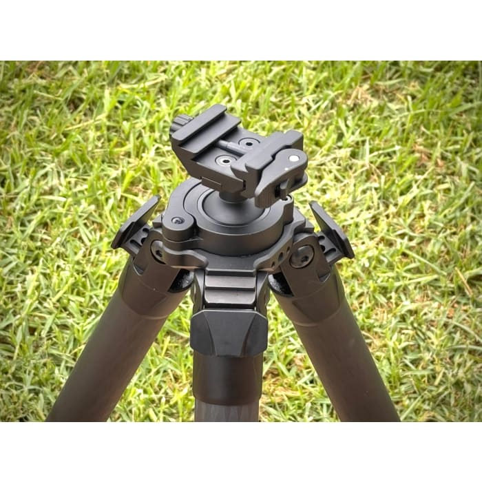 Large Heavy-duty carbon fibre tripod - for Arca & Picatinny - Image 3