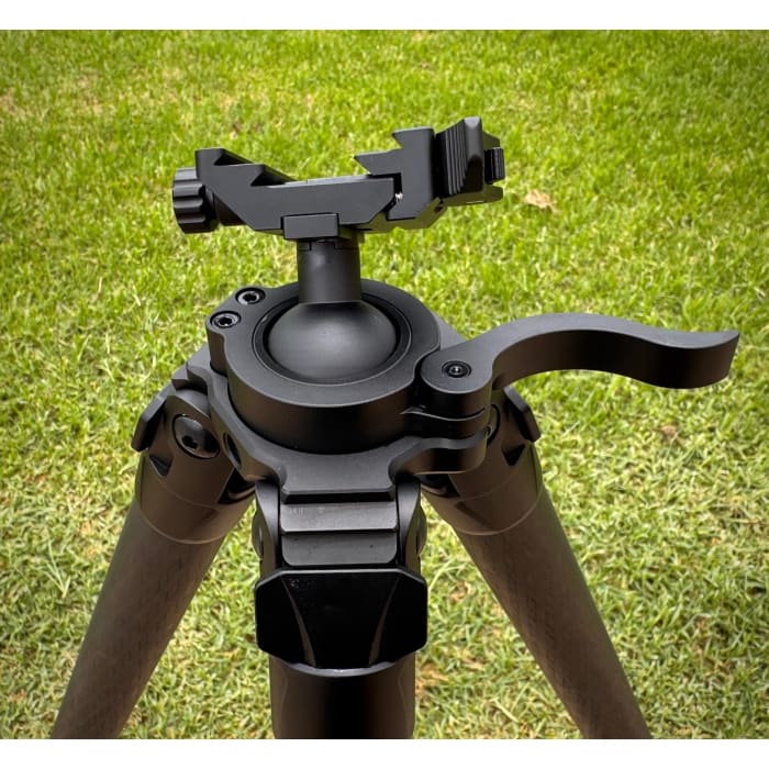 Large Heavy-duty carbon fibre tripod - for Arca & Picatinny - Image 8