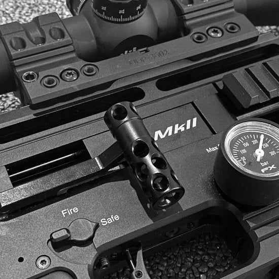 Max Grip Perforated Side Lever Handle For FX Airguns - Image 2