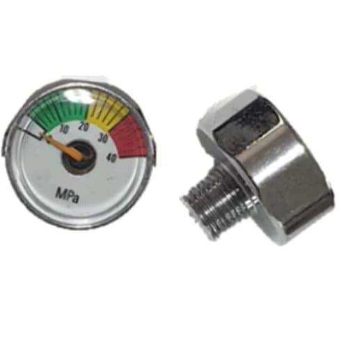 Micro Pressure Gauge 25mm Face (M6x1)