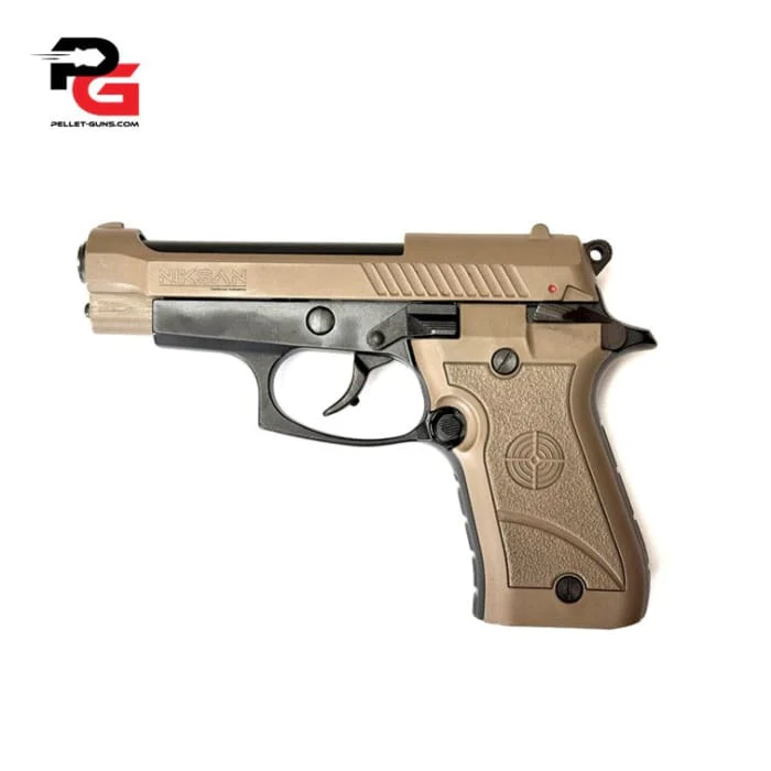 Niksan BP84 Blank Firing 9mm P.A.K - Tan/Khaki