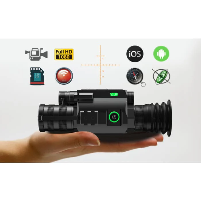 OWLNV L3-LRF Digital Night Vision Rifle Scope with Laser Range Finder For Nighttime and Daytime - Image 10