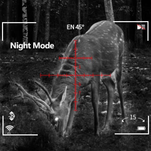 OWLNV L3-LRF Digital Night Vision Rifle Scope with Laser Range Finder For Nighttime and Daytime - Image 6