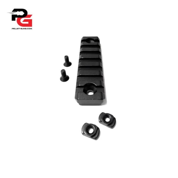 Picatinny Perma rail with M-Lok nut sets