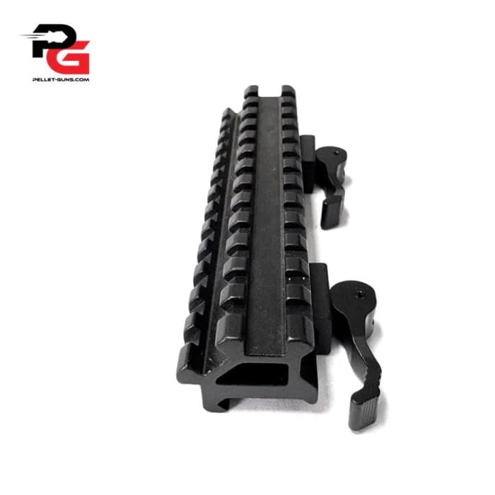 Quick Detach Picatinny Riser With 45 Degree Side Mount - Image 3