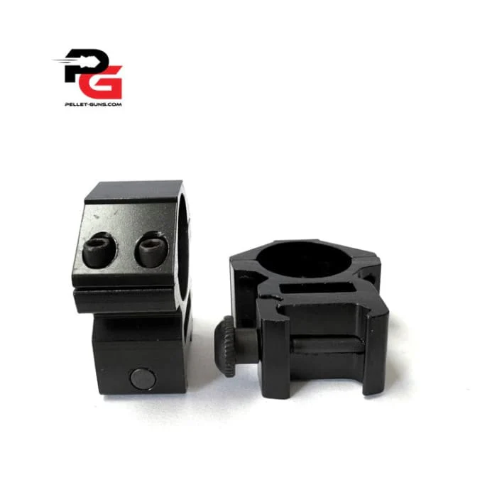 1"/25mm low to medium Picatinny mount set - Image 3