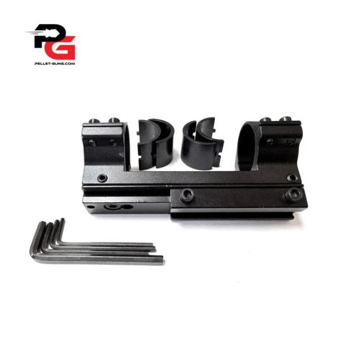 Single Piece Adjustable Dovetail Mount For Short Rail, 25/30mm - Image 5