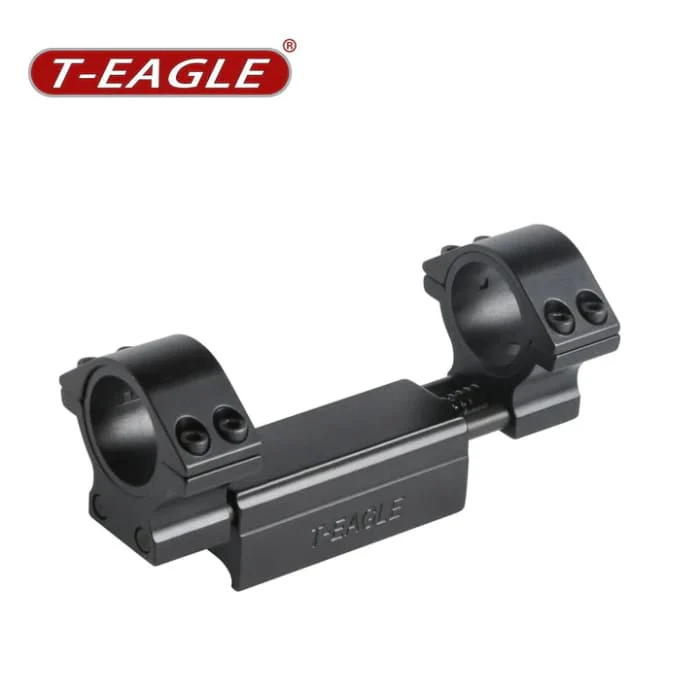 T-Eagle Scope Mount, Single Piece 25/30mm Zero Recoil Mount DOVETAIL - Image 2